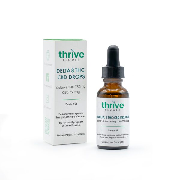 1:1 CBD THC Tincture | Thrive Flower | Shop Ratio CBD THC