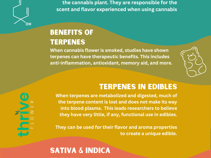 how do terpenes work in edibles